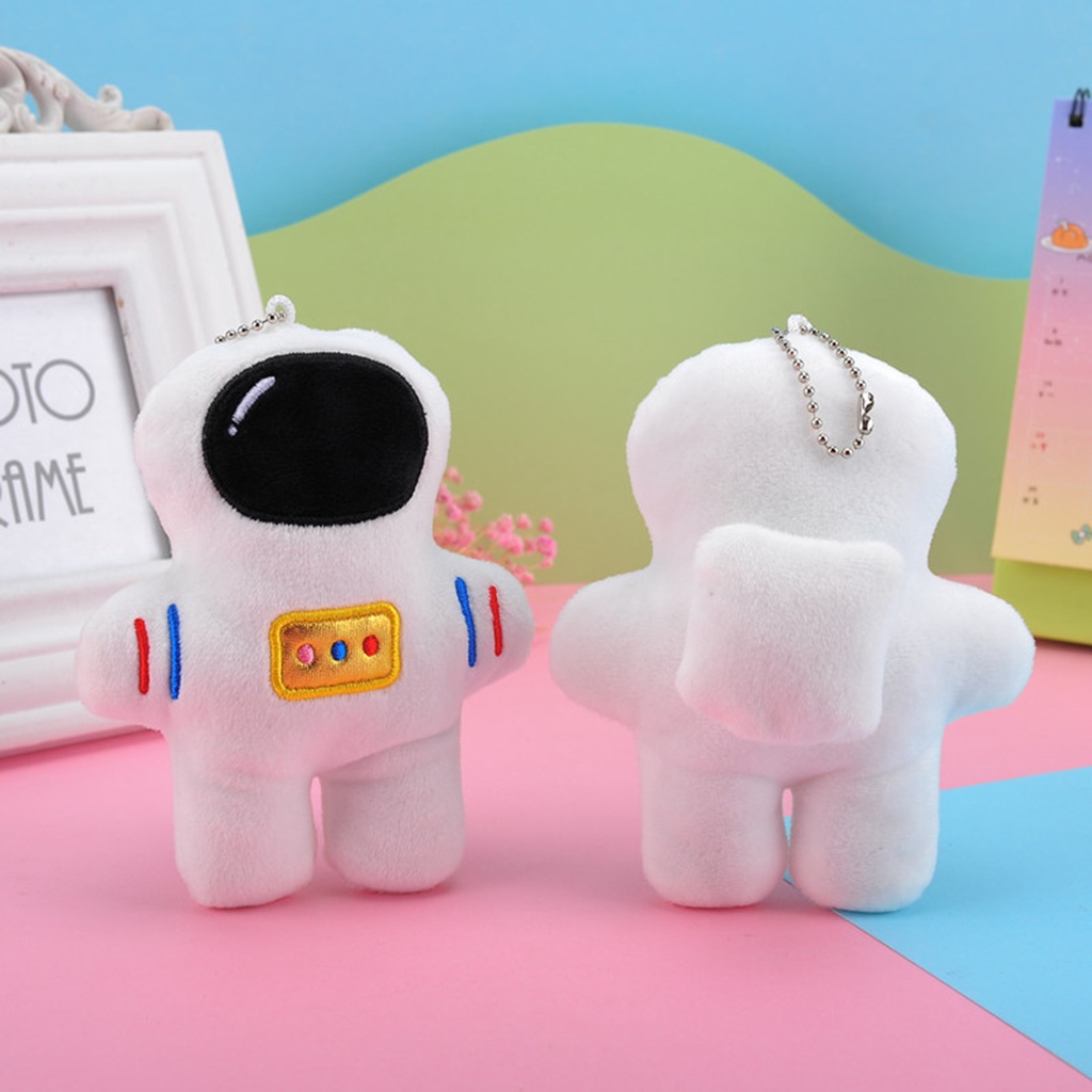 Mặt móc khóa hình phi hành gia nhồi bông đáng yêu