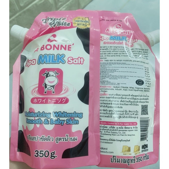 Spa muối bò A Bonne 350g hàng thái