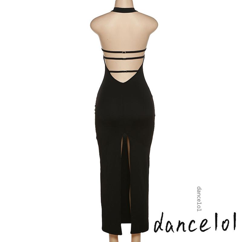 Đầm Khiêu Vũ 1O1 Hở Lưng Màu Sắc Thời Trang Cho Nữ