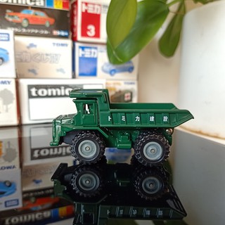Mô hình Tomica Off Road Dump Truck Army F22 Made in China 1997