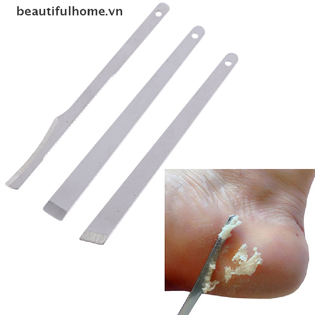 (Hàng Mới Về) Bộ 3 Dụng Cụ Làm Móng Chân / Móng Chân Thiết Kế Tiện Dụng
