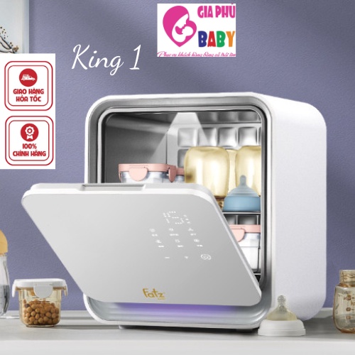 Máy tiệt trùng UVC - LED Fatz baby có chức năng sấy khô KING 1 FB4722BT