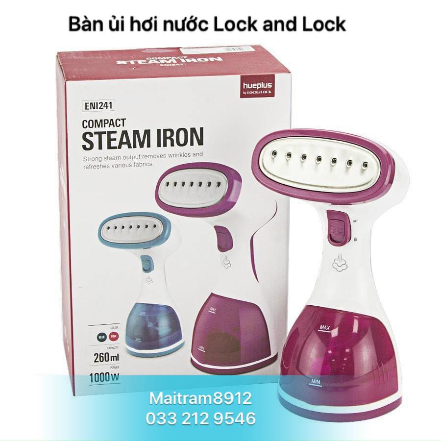 Bàn ủi hơi nước cầm tay Lock and Lock