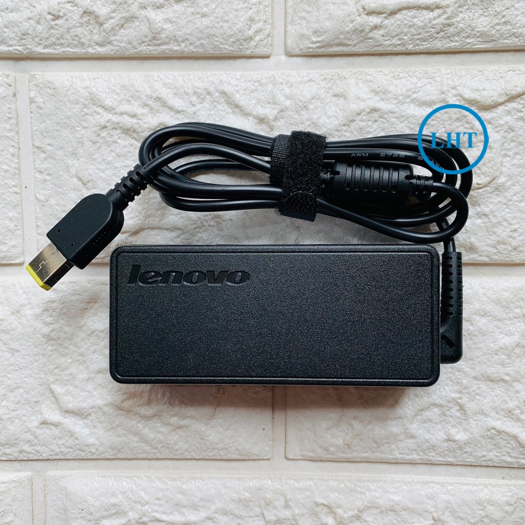 Sạc Laptop Lenovo 20V - 2.25A (45W) chân vuông USB - màu Đen
