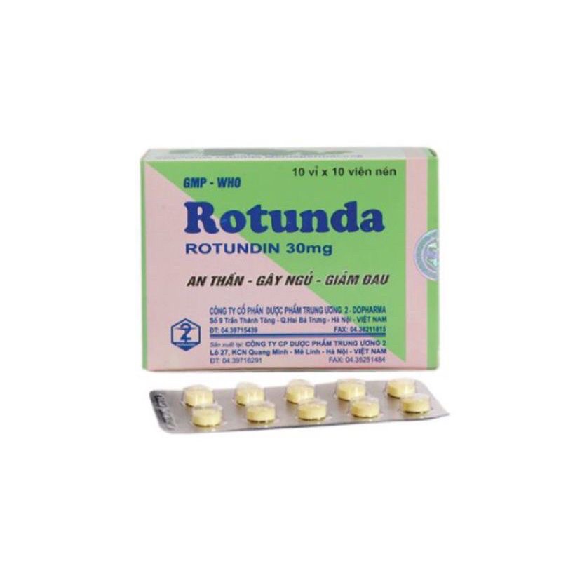 Viên An Thần Rotunda hộp 100 viên