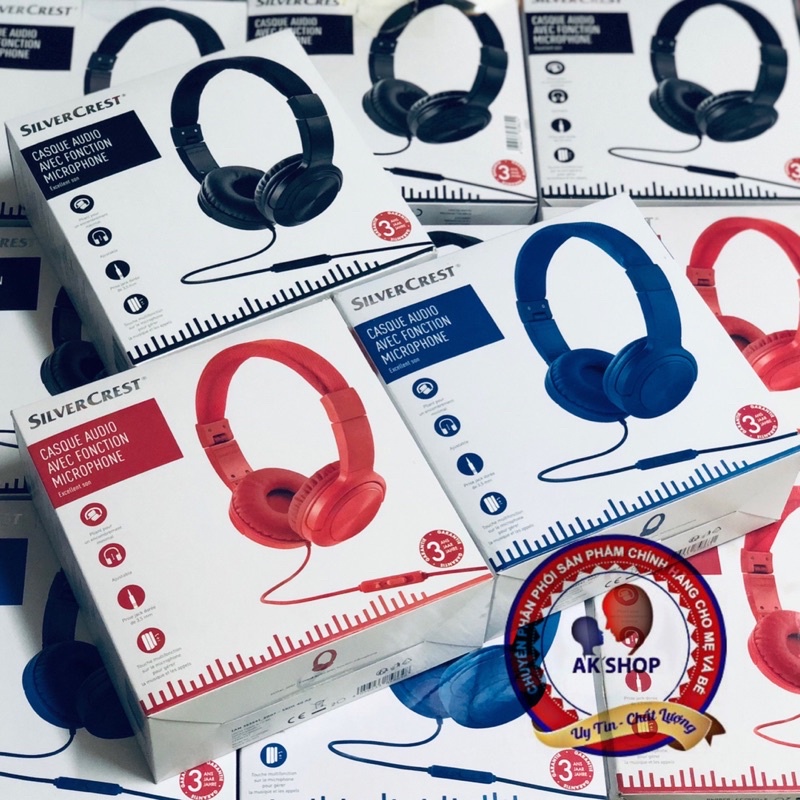 Tai nghe Silvercrest chính hãng made in Đức