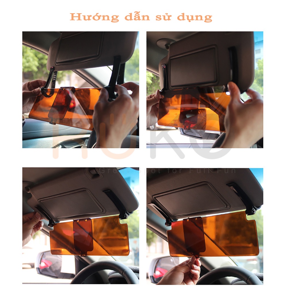 Kính chống chói ô tô dùng đi đường đêm hoặc ban ngày