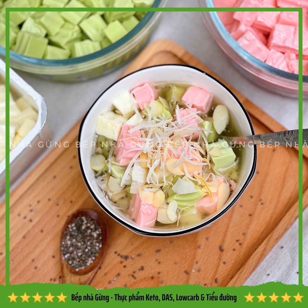 <HỎA TỐC> Chè khúc bạch - For Keto, DAS, Lowcarb, Eatclean & Tiểu đường