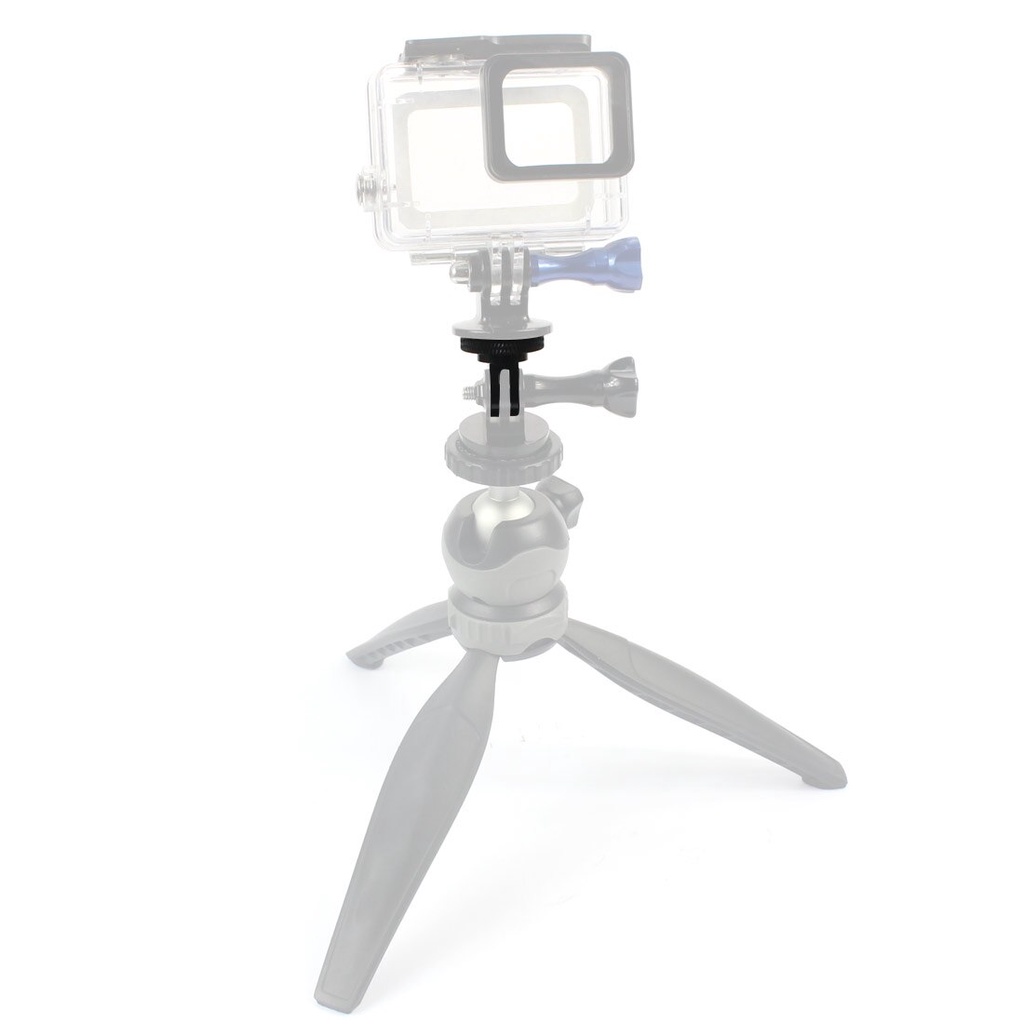 Bộ chuyển đổi ốc vít 1/4&quot; bằng nhôm cho giá ba chân máy ảnh thể thao GoPro Hero 9/8/MAX DJI OSMO Action 2