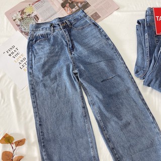 QUẦN JEAN SUÔNG RÁCH M026