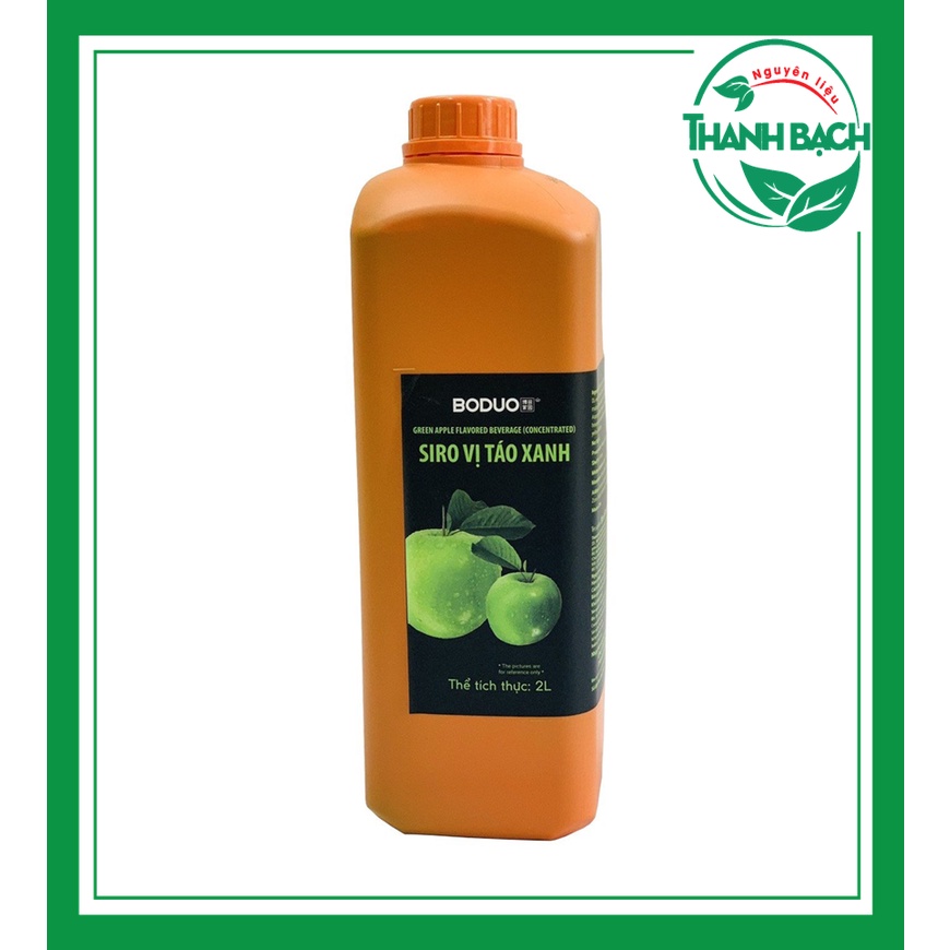 Siro Boduo 2L các vị: dâu, đào, táo, việt quất
