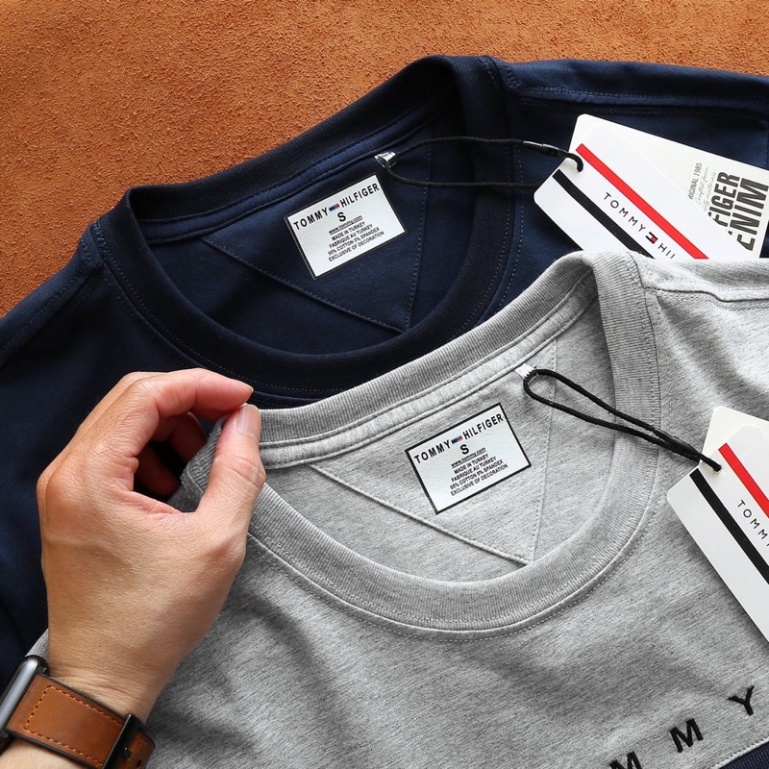 ÁO PHÔNG TOMMY VẢI DƯ HÃNG SIÊU XỊN LOGO THÊU DÀNH CHO CẢ NAM VÀ NỮ