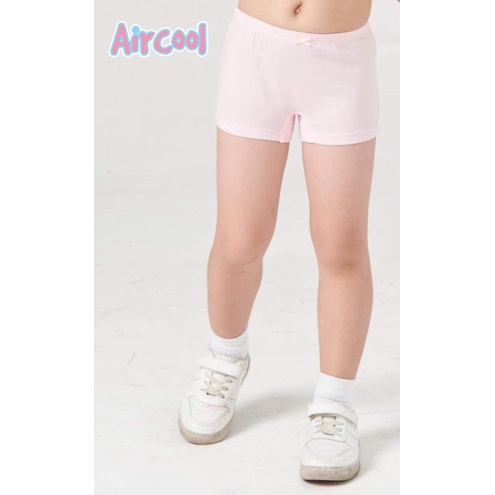 Quần lót đùi bé gái 100%coton Organic hiệu Aircool