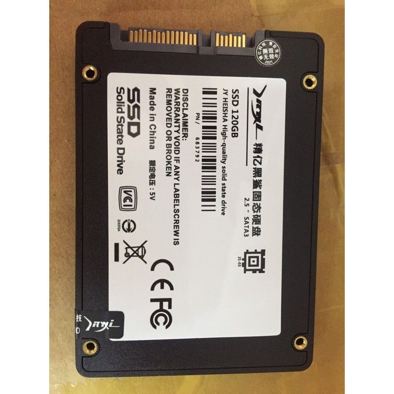 Ổ cứng SSD JING-YI 120GB 2.5 Hàng mới bảo hành 24 tháng