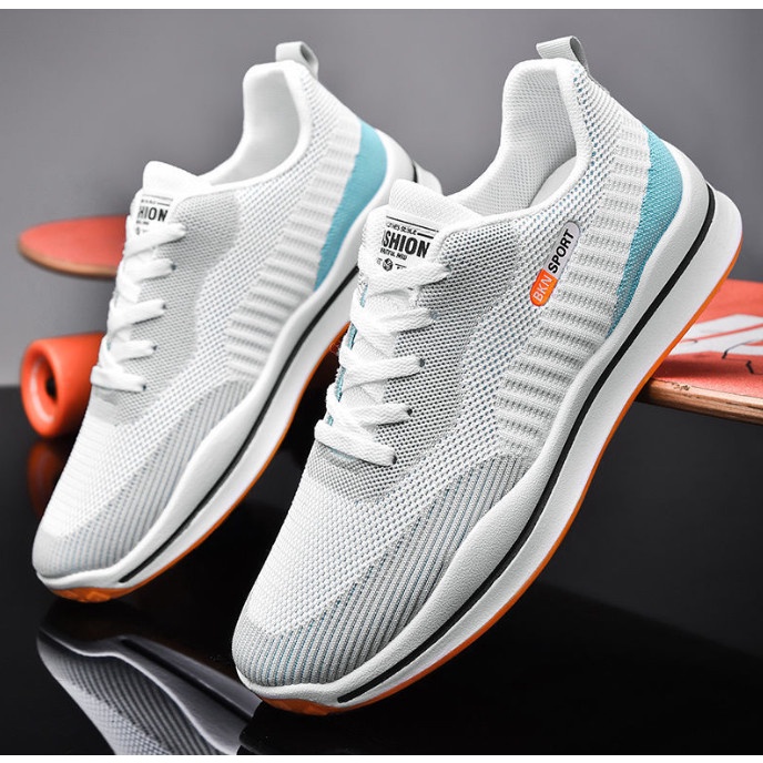 Giày thể thao nam sneakers BKN Sport vải thoáng khí ( có 2 mầu )