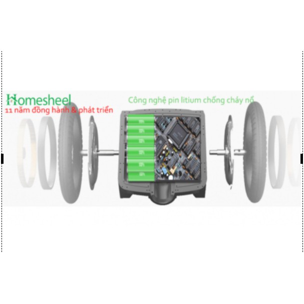 Xe Cân bằng 2 bánh Homesheel NINE BOT - BẢO HÀNH 2 NĂM