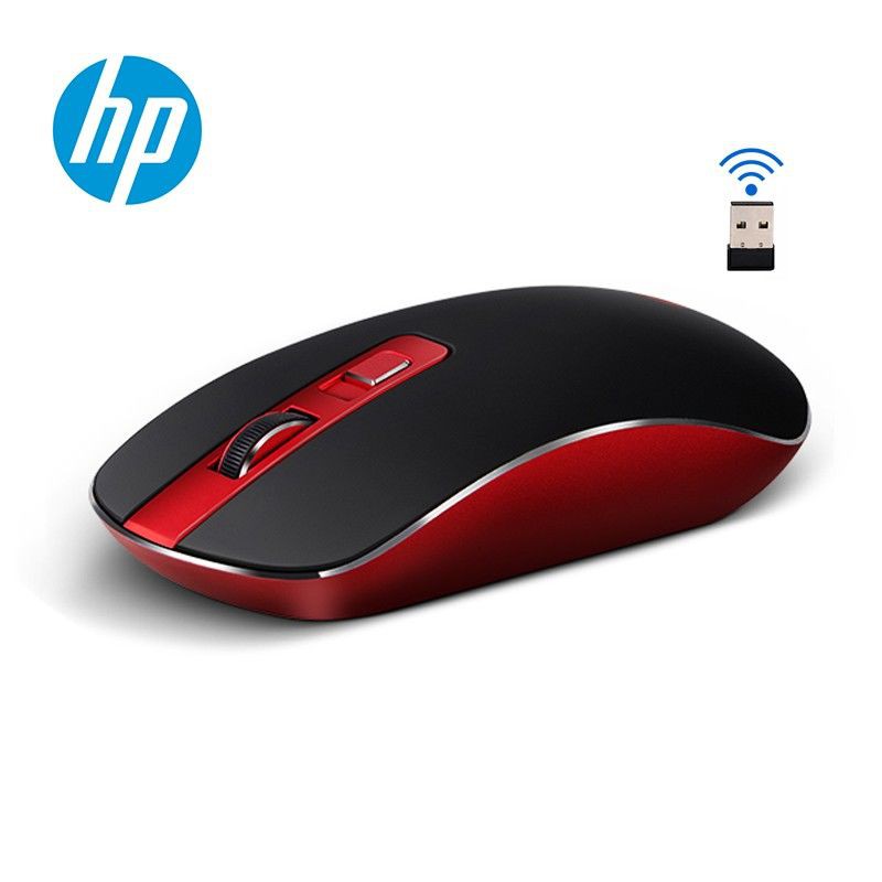 HP/HP metal wireless mouse silent silent desktop computer portable notebook all-in-one universal girl | BigBuy360 - bigbuy360.vn