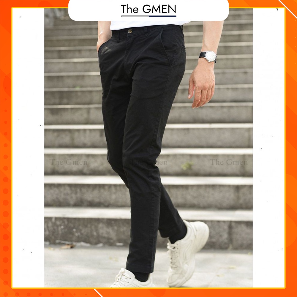 Quần kaki dài nam The GMEN Comfy Pants 100% cotton phong cách thời trang cao cấp