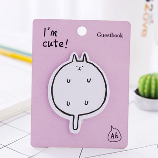 NOTE I'M CUTE NGỘ NGHĨNH 4 MẪU
