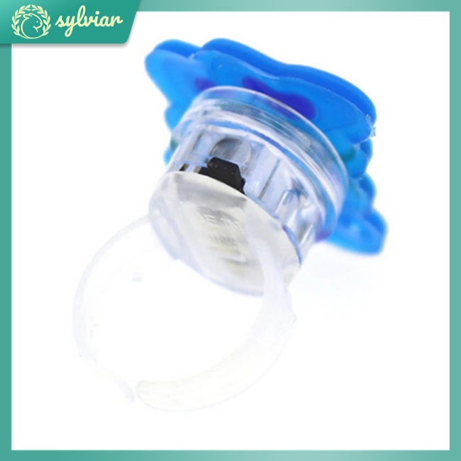 Nhẫn Cao Su Mềm Có Đèn Led Co Giãn Họa Tiết Hoạt Hình Làm Quà Tặng Sinh Nhật Cho Bé