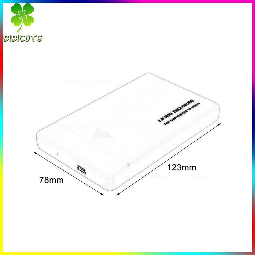 Ổ Cứng Ngoài Hdd Usb 2.0 Sata 2.5 Inch Di Động Tiện Dụng | BigBuy360 - bigbuy360.vn