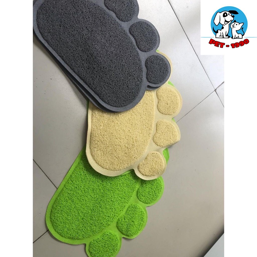 Thảm Lót Khay Cát Vệ Sinh, Bát Ăn Chống Bắn Cát Vệ Sinh Và Hạt Thức Ăn Cho Mèo