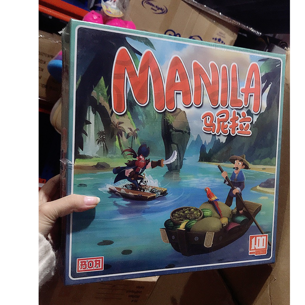 Trò chơi Board Game Manila for kids - Hành Trình Thương Nhân May Rủi