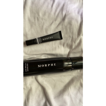 set makeup morphe gồm xịt set makeup và kem lót mắt