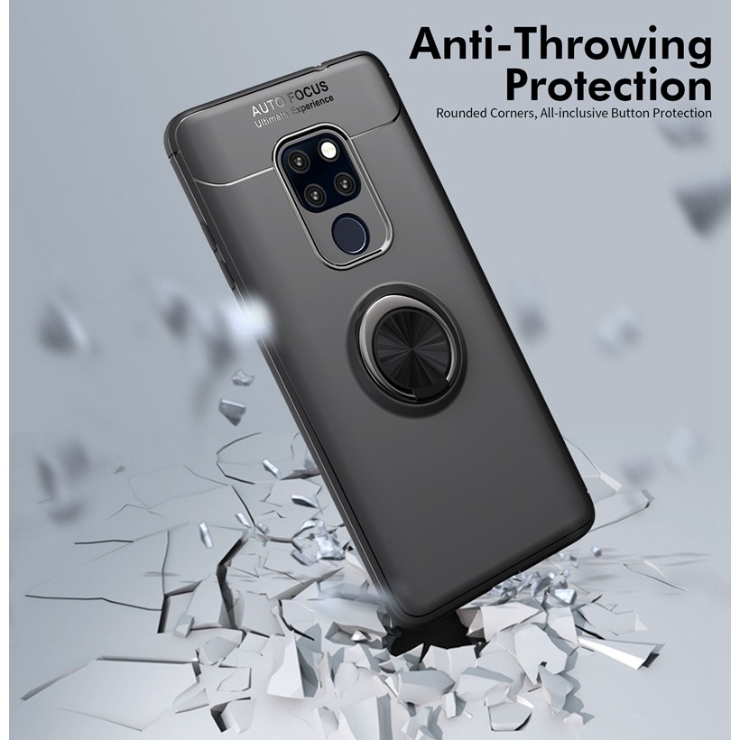 Ốp lưng Huawei Mate 20X có vòng khuyên đỡ điện thoại và nam châm gắn xe ô tô | BigBuy360 - bigbuy360.vn