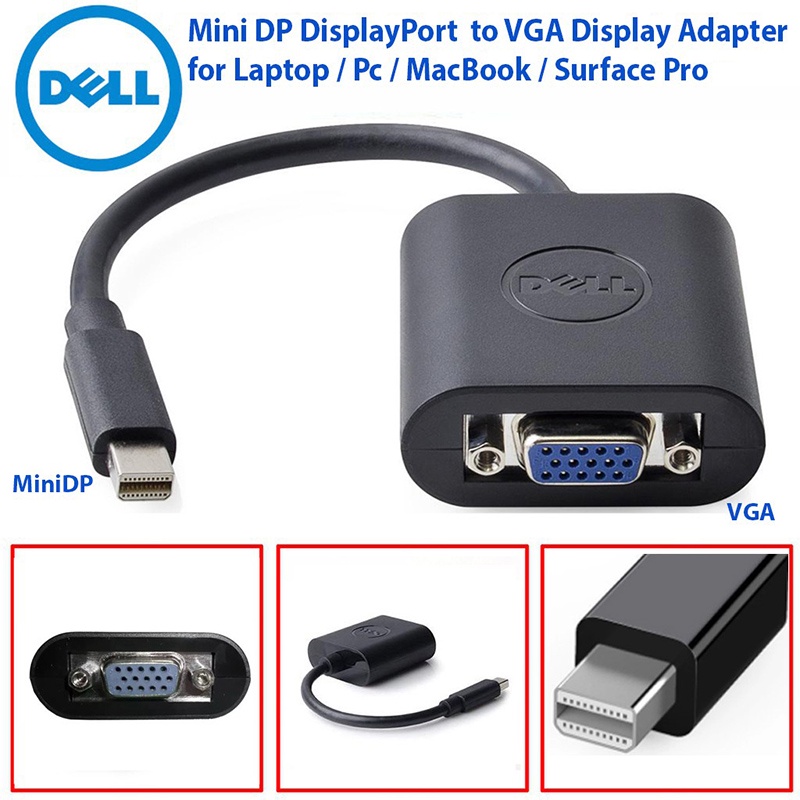 Adapter chuyển đổi Macbook Air ra máy chiếu, màn hình ngoài cổng VGA