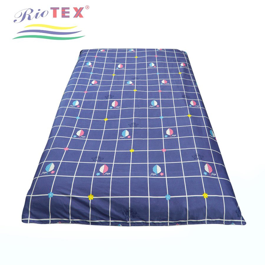 Áo bọc nệm topper 2 mặt RIOTEX có khóa kéo kích thước 1m, 1.2m, 1.4m, 1.6m, 1.8m