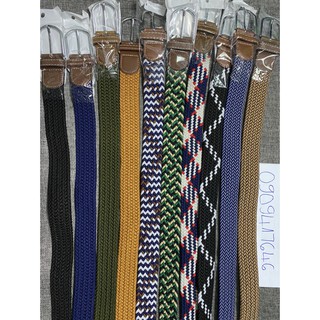 Dây nịt vải đan tết bím nam nữ bản 3.5cm co giãn đàn hồi đẹp chắc chắn tinh tế