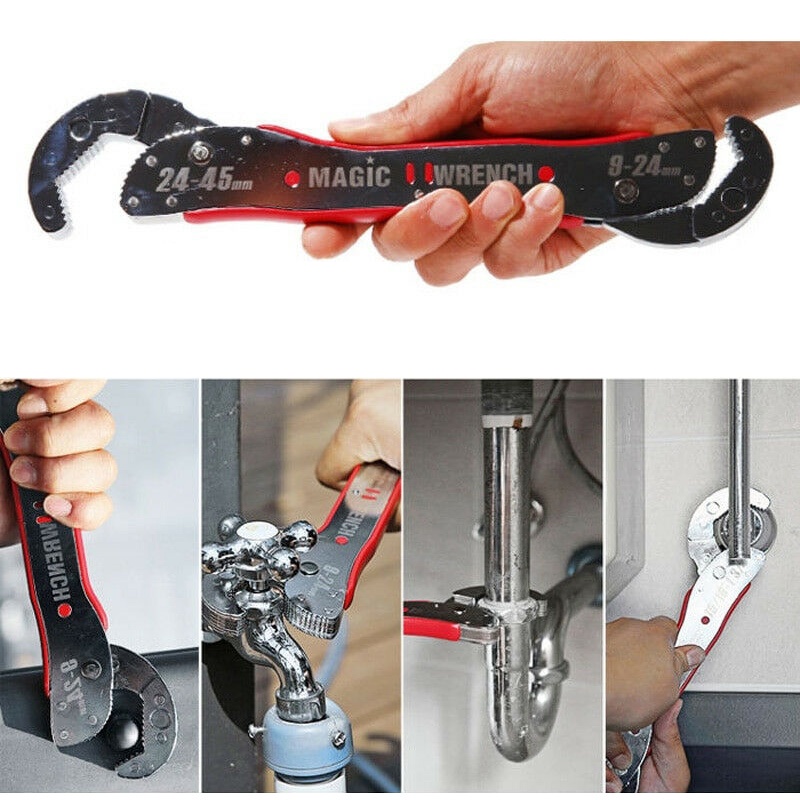 Hót NhấtCờ Lê Mỏ Lếch Sửa Chữa Đa Năng Magic Wrench 9-45mm - Mở Được Nhiều Loại Ốc - Nhiều Kích Cỡ khác Nhau