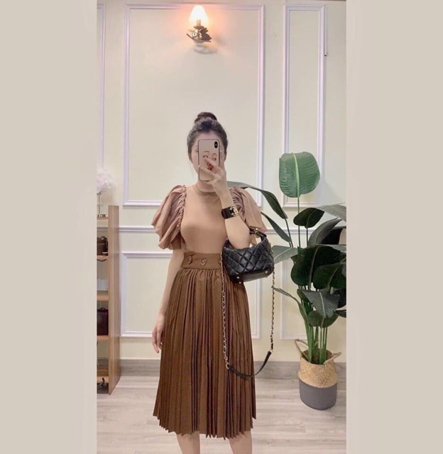 Áo borip phối tay cánh tiên - B0U