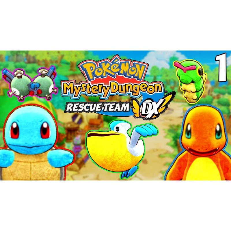 Trò chơi Pokémon mystery dungeon: rescue team DX hệ máy Nintendo Switch