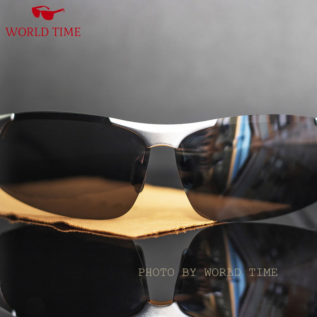 Kính mát nam cao cấp P3281 [ Tặng Hộp + Thẻ BH 12 Tháng ] - Tròng Polarized Cường lực - Gọng nhôm cao cấp