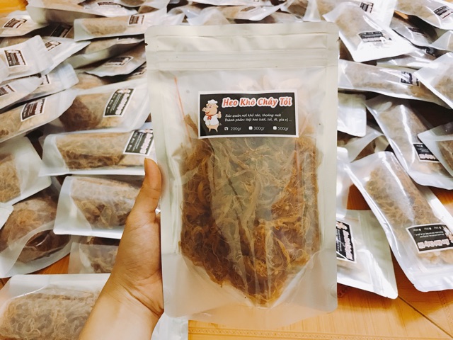 Heo Khô Cháy Tỏi 200gr | BigBuy360 - bigbuy360.vn