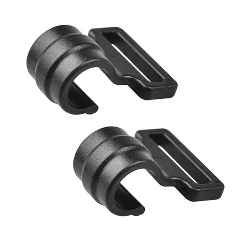 Bộ 10 Móc Kẹp Dây Lều Cắm Trại Màu Đen