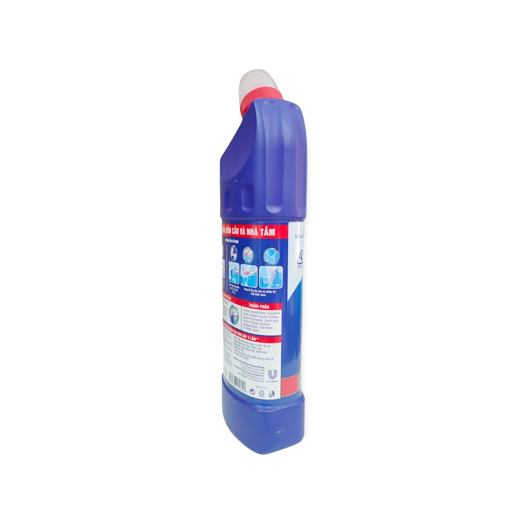 Tẩy Bồn Cầu Vim Xanh Dương Chai 880/900ml