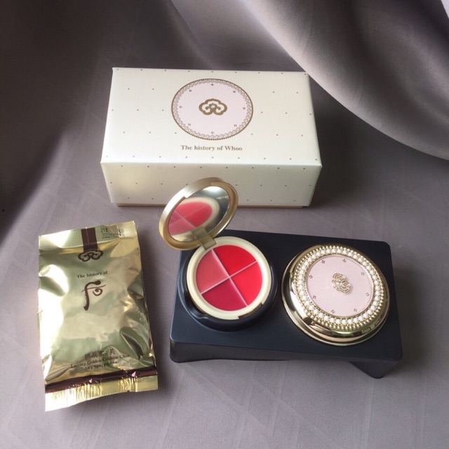 SÉT Phấn nước Whoo Luxury Golden Cúhion mẫu tháng 1/2020