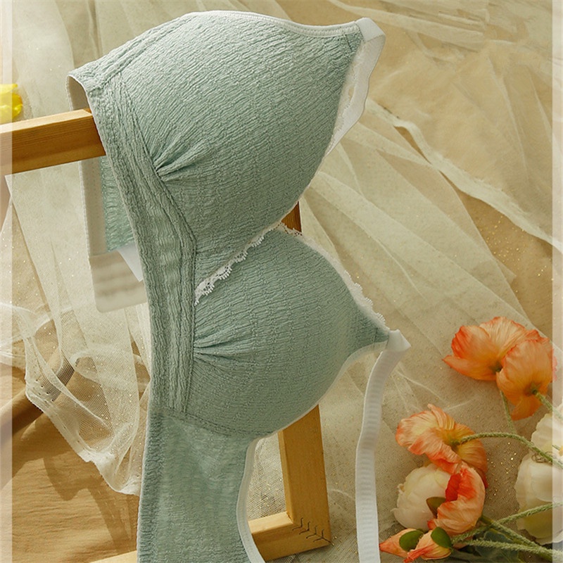 Áo Ngực Cotton Mềm Mại Không Gọng - Cotton Mút Mỏng- chippie AL16