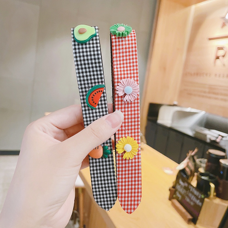 Cài Tóc Đính Hoa Hoạt Hình Xinh Xắn Dành Cho Bé