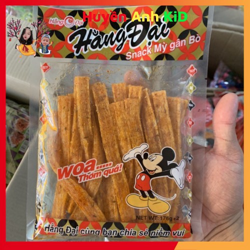 Snack Mỳ Gân Bò Hằng Đại Đồ Ăn Vặt Ngon Hấp Dẫn Giá Rẻ