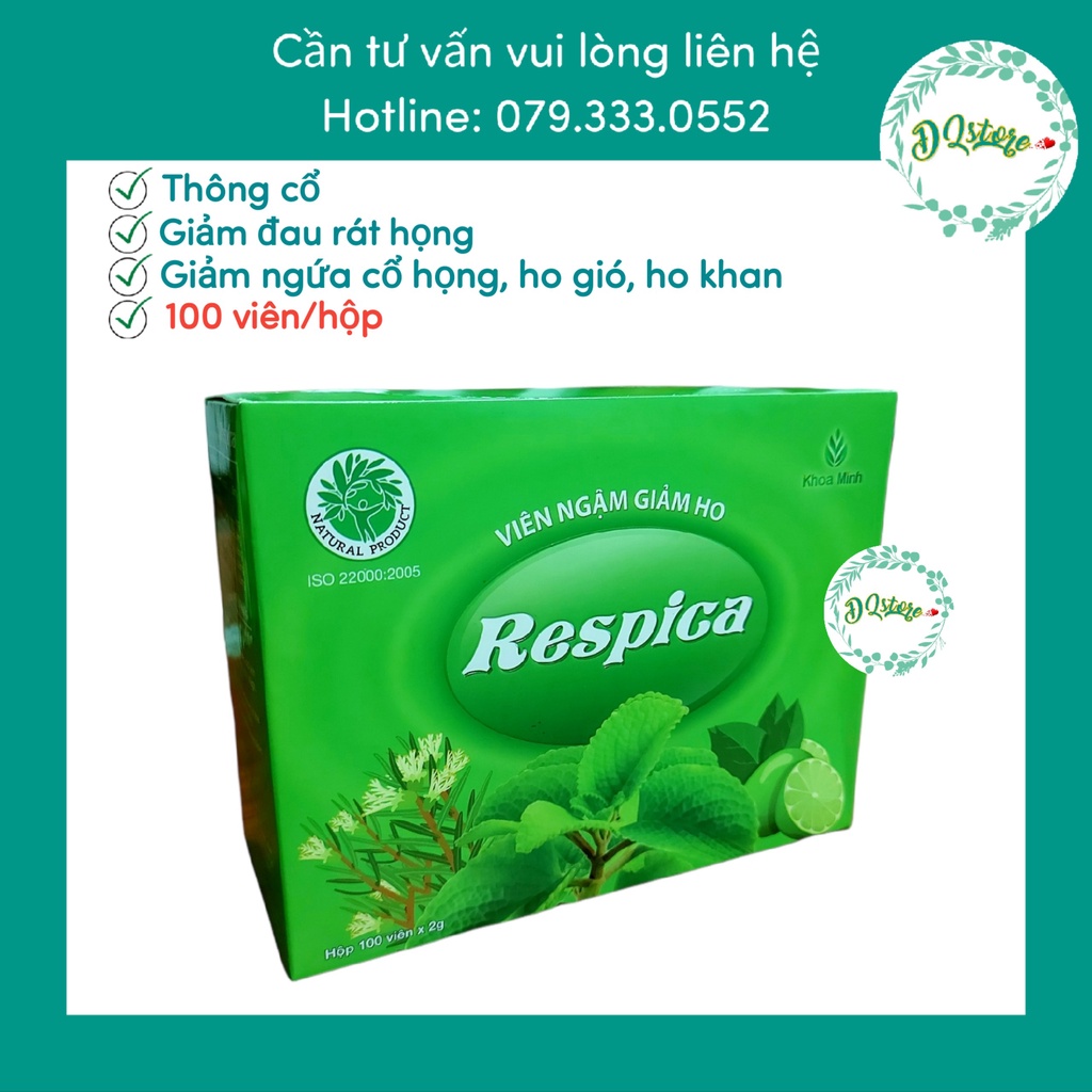 Viên Ngậm  Respica - 5 viên