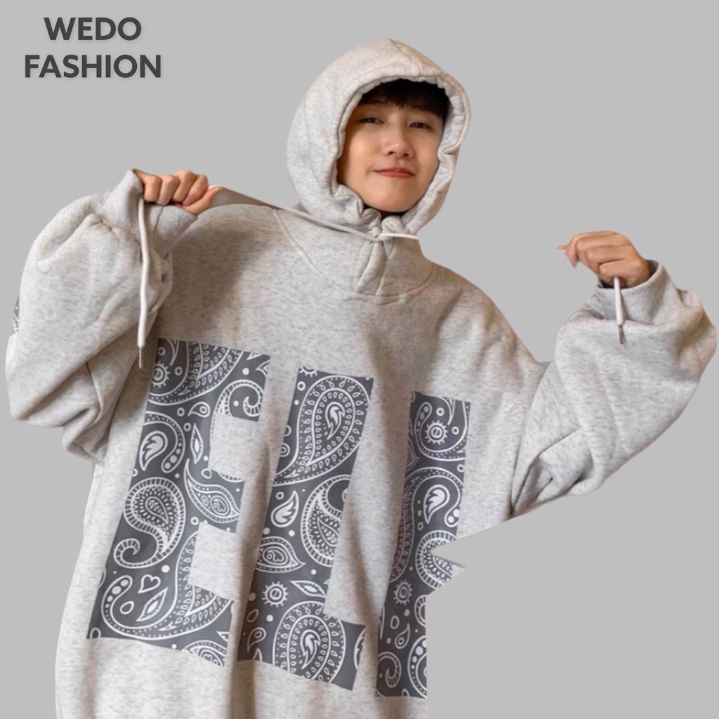 Áo Hoodie nam nữ in chữ HELLO, chất nỉ mềm mịn dày dặn, thiết kế dáng rộng kèm họa tiết chữ cá tính