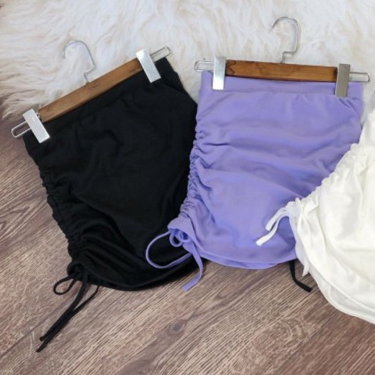 Chân váy rút dây 2 bên có may kèm quần bên trong | BigBuy360 - bigbuy360.vn