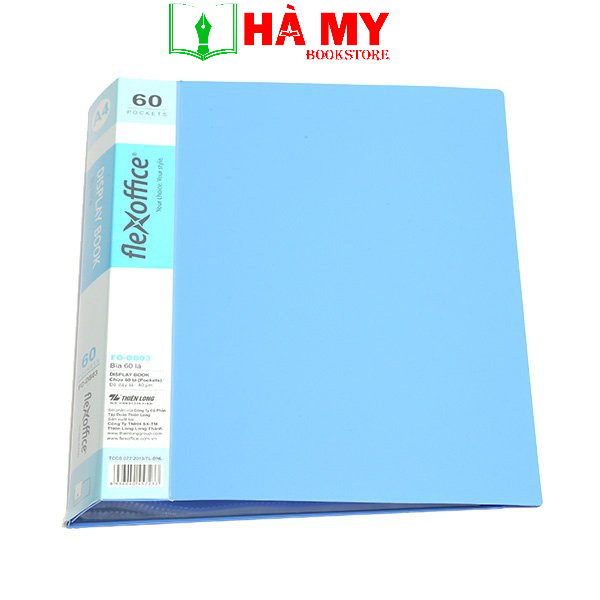 [Freeship] Bìa nhựa nhiều lá Thiên Long 20 Lá 40 Lá 60 Lá 80 Lá 100 Lá file lá a4 đựng hồ sơ chính hãng