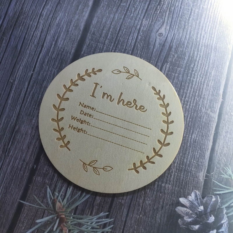 Set 2 Thẻ Ghi Âm Phát Triển Theo Tháng Làm Kỷ Niệm Cho Bé Sơ Sinh