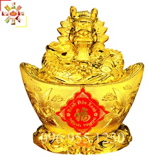 [Hàng Tết] Bánh đậu xanh Minh Ngọc đĩnh vàng rồng 280g