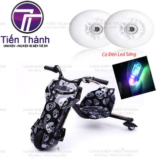 Bánh Sau Xe Quay 360 Có Đèn Led